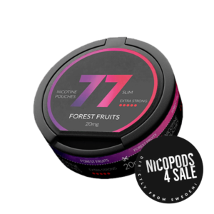 77 FOREST FRUITS STRONG NICOTINE POUCHES