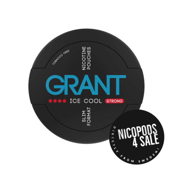 GRANT ICE COOL SUPER STRONG NICOTINE POUCHES