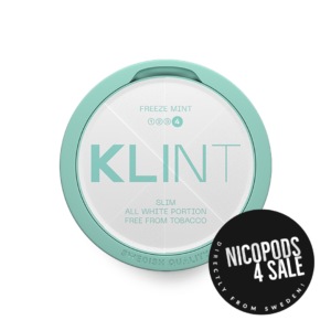 KLINT FREEZE MINT EXTRA STRONG NICOTINE POUCHES