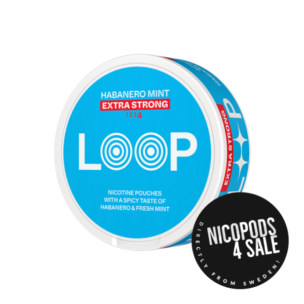 LOOP HABANERO MINT EXTRA STRONG NICOTINE POUCHES