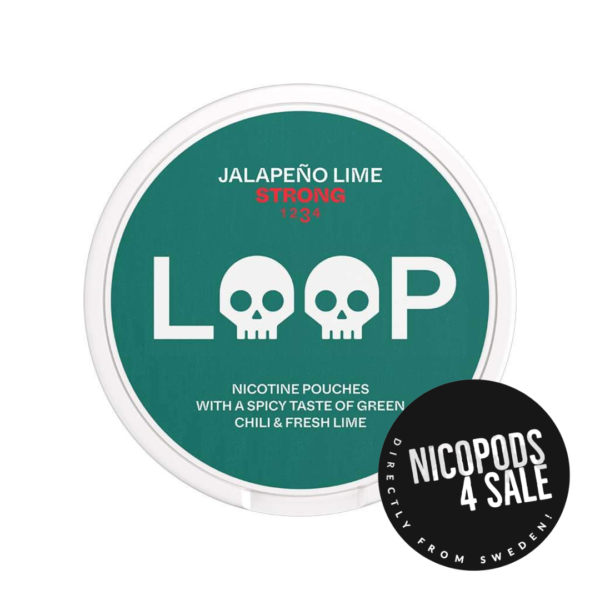 LOOP JALAPENO LIME STRONG NICOTINE POUCHES