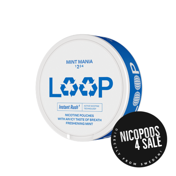 LOOP MINT MANIA NICOTINE POUCHES