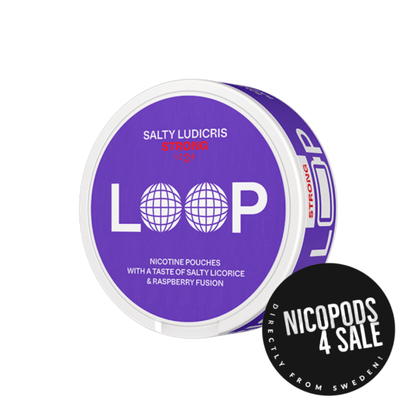 LOOP SALTY LUDICRIS STRONG NICOTINE POUCHES