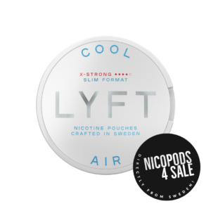 LYFT COOL AIR X-STRONG NICOTINE POUCHES
