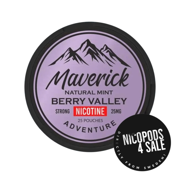 Maverick Berry Valley Extra Strong Nicotine pouches
