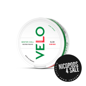 VELO WINTER CHILL X-STRONG NICOTINE POUCHES