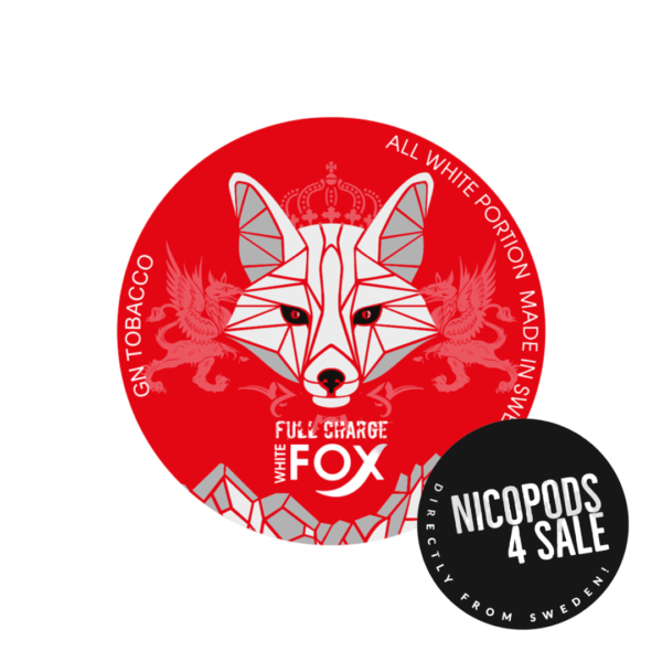 WHITE FOX FULL CHARGE NICOTINE POUCHES