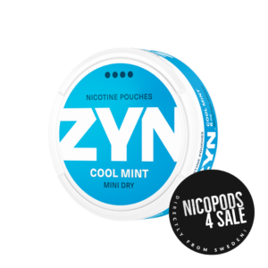 ZYN COOL MINT MINI DRY 6MG NICOTINE POUCHES
