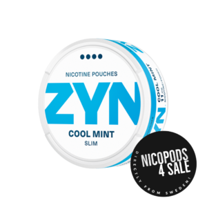 ZYN SLIM COOL MINT STRONG NICOTINE POUCHES