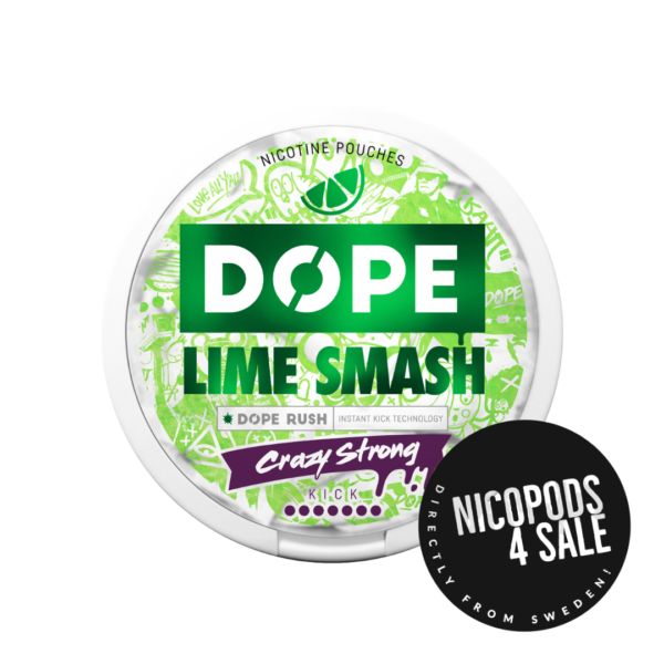 DOPE LIME SMASH CRAZY STRONG