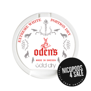 ODENS COLD EXTREME WHITE DRY CHEWING BAGS