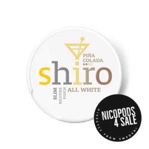 SHIRO PINA COLADA SLIM ALL WHITE