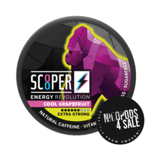 SCOOPER Energy Cool Grapefruit Extra Strong 80mg
