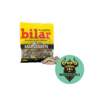 AHLGRENS BILAR SALTLAKRITS 100G