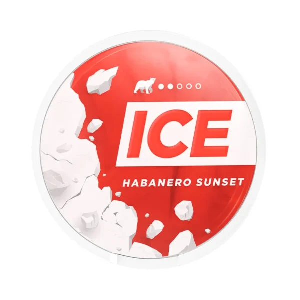 ICE HABANERO SUNSET EXTRA STRONG SLIM ALL WHITE