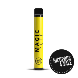 MAGIC PUFF Banana Nicotine Free vape