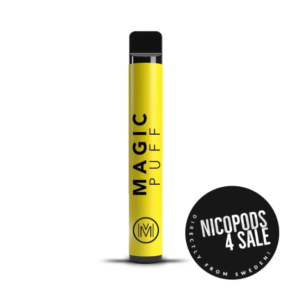 MAGIC PUFF Banana Nicotine Free vape
