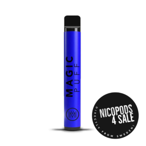 MAGIC PUFF Blueberry Nicotine Free vape