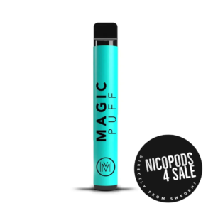 MAGIC PUFF Blueberry Sour Raspberry Nicotine Free vape