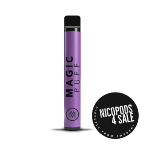 MAGIC PUFF Grape Ice Nicotine Free vape