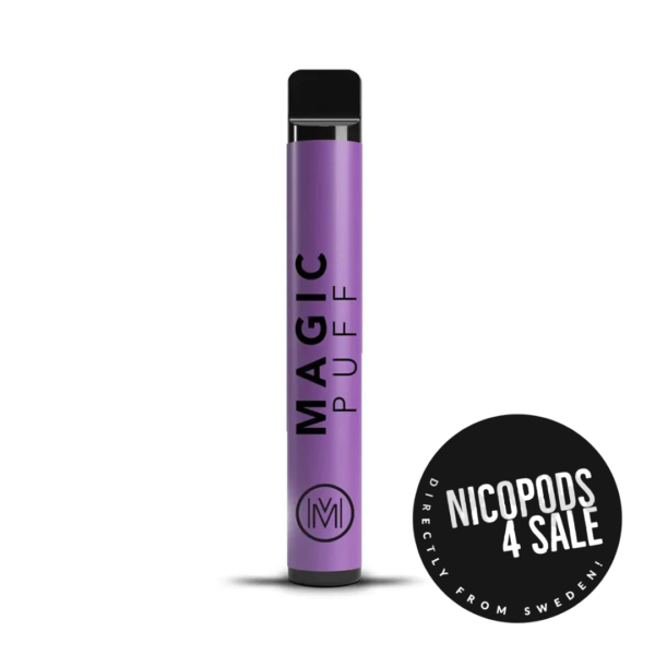 MAGIC PUFF Grape Ice Nicotine Free vape