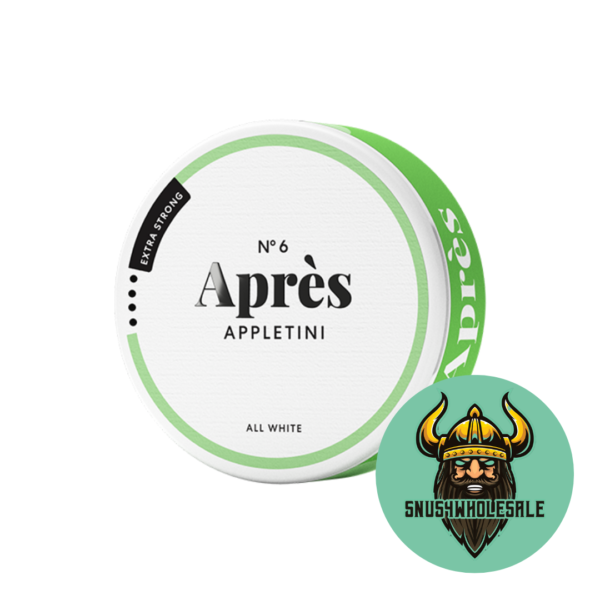 NO 6 APRÉS APPLETINI EXTRA STRONG ALL WHITE