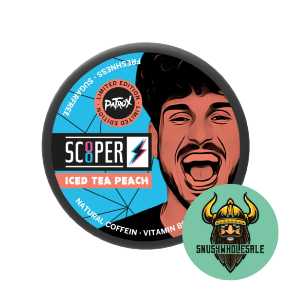 SCOOPER ENERGY ICED TEA PEACH