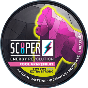 SCOOPER Energy Cool Grapefruit Extra Strong 80mg
