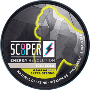 SCOOPER Energy Iced Cola Extra Strong 80mg