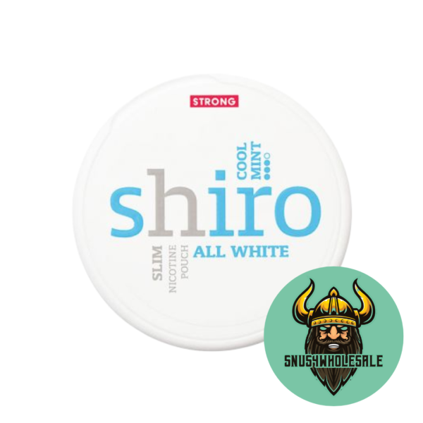 SHIRO COOL MINT STRONG SLIM ALL WHITE