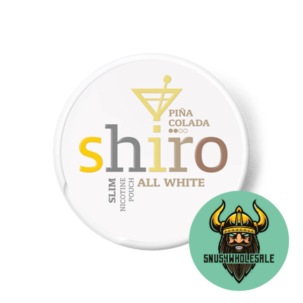 SHIRO PINA COLADA SLIM ALL WHITE