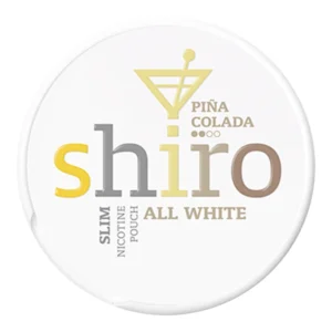 SHIRO PINA COLADA SLIM ALL WHITE