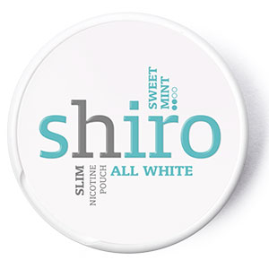 SHIRO SWEET MINT SLIM ALL WHITE