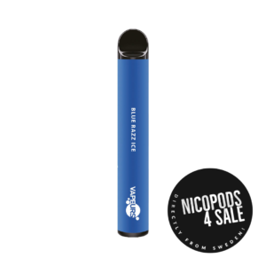 Vapeurs Blue Razz Ice Nicotine free vape