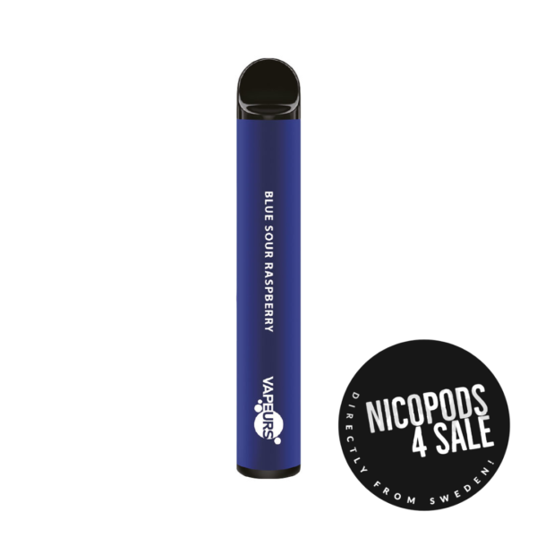 Vapeurs Blueberry Sour Raspberry Nicotine free vape