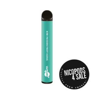 Vapeurs Kiwi Passion Fruit Guava Nicotine free vape