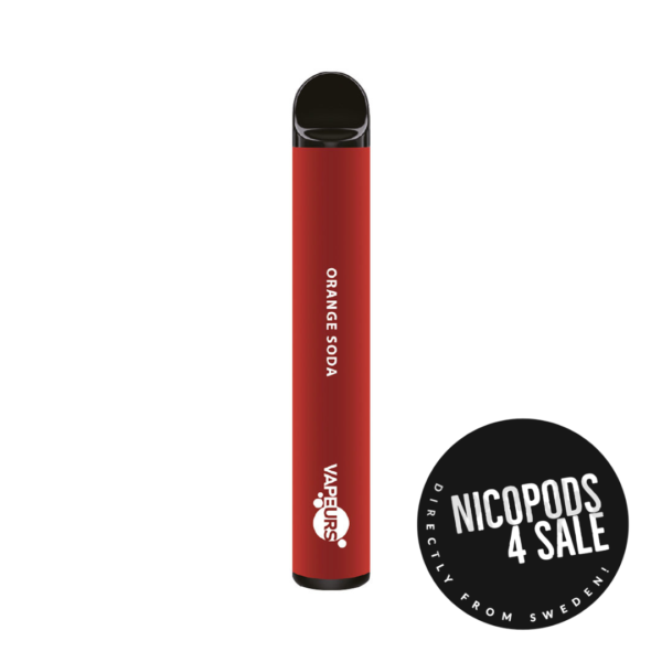 Vapeurs Orange Soda Nicotine free vape