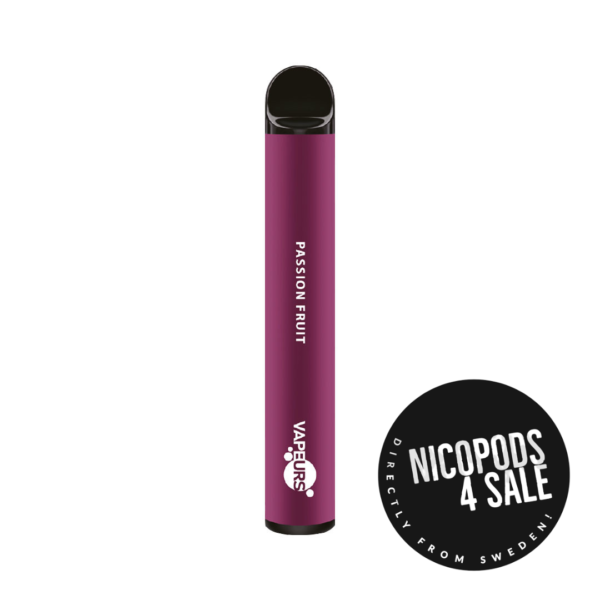Vapeurs Passion Fruit Nicotine free vape