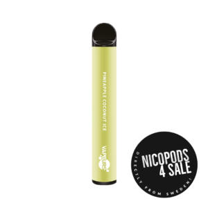 Vapeurs Pineapple Coconut Ice Nicotine free vape