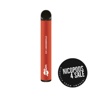 Vapeurs Strawberry Ice Nicotine free vape