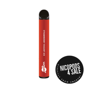 Vapeurs Strawberry Yogurt Ice Nicotine free vape