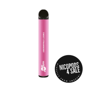 Vapeurs Sweet Strawberry Nicotine free vape