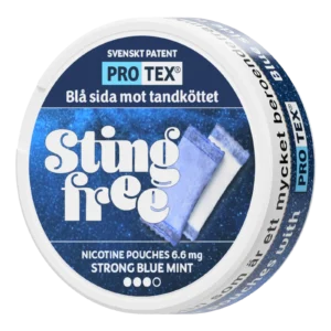 Stingfree Strong Blue Mint Slim All White