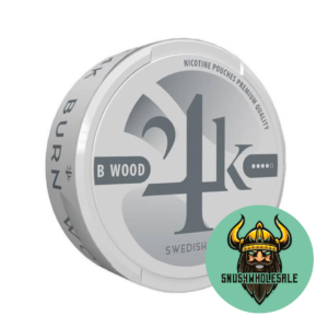 24K Burn Wood Large All White