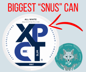 Have you seen the biggest "snus" can ever made? Meet the XPCT Mega Snus Can