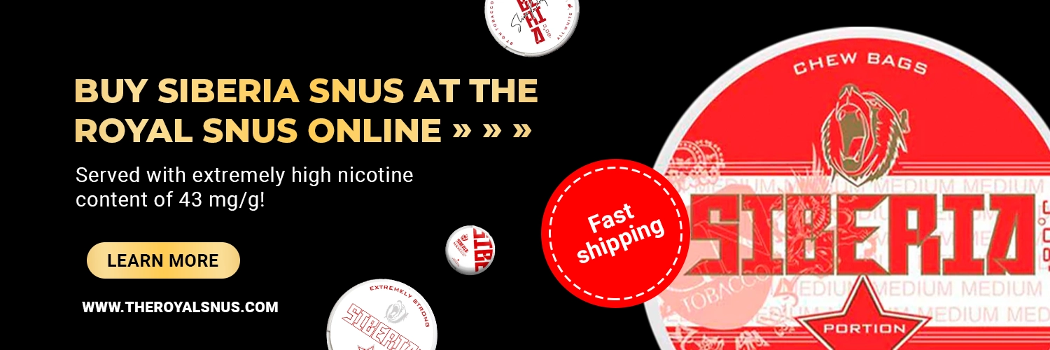 buy siberia snus at royal snus