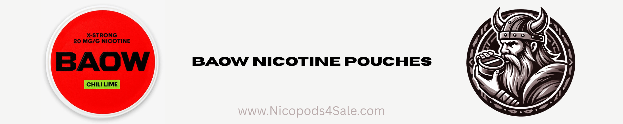 BAOW nicopods, nicotine packets, snus, pouches, nicotine pouches, smokeless, nicotine sachets