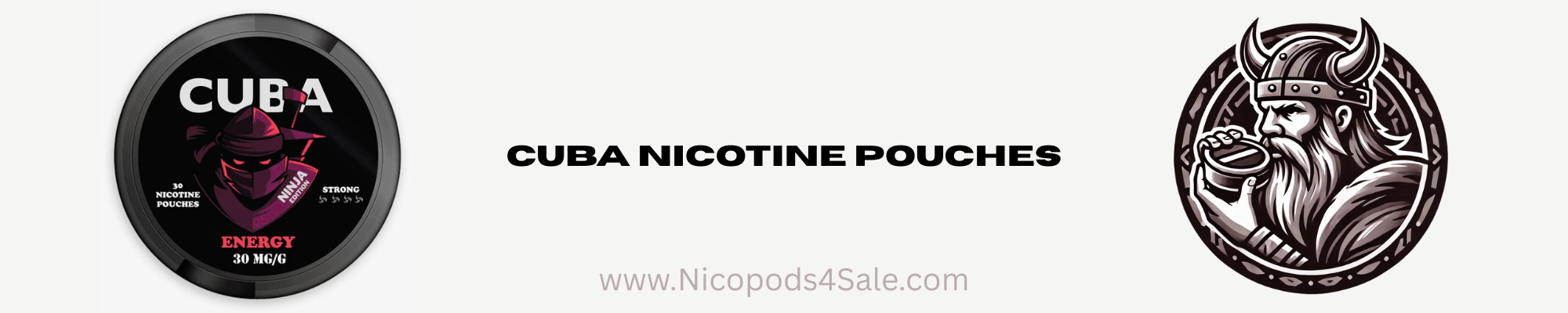 CUBA nicopods, nicotine packets, snus, pouches, nicotine pouches, smokeless, nicotine sachets