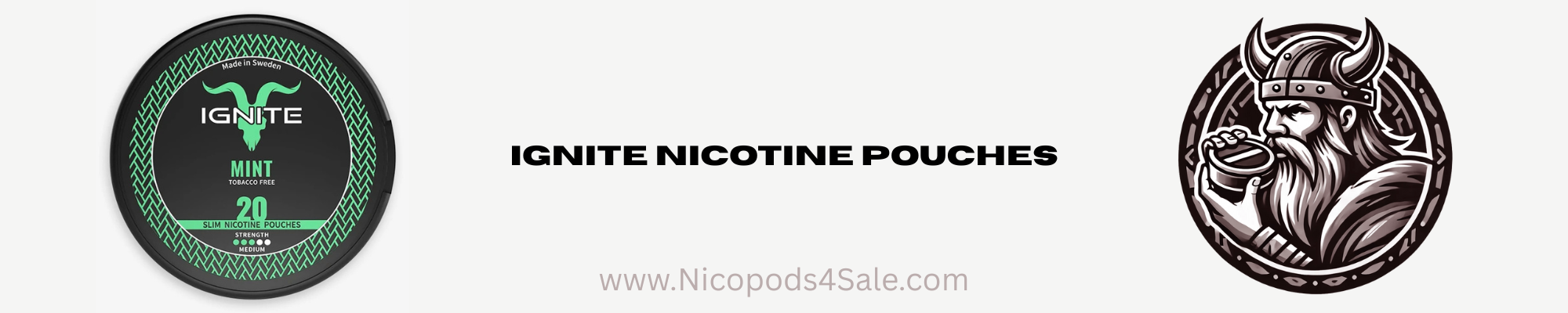IGNITE nicopods, nicotine packets, snus, pouches, nicotine pouches, smokeless, nicotine sachets