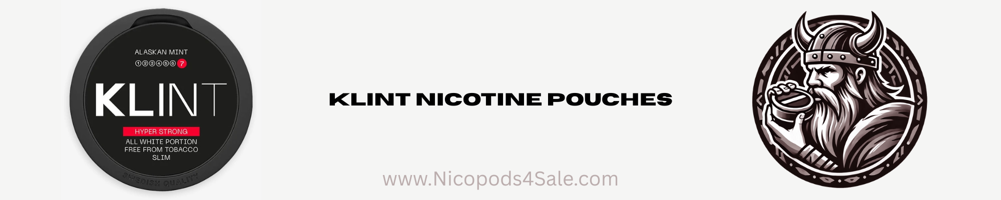 KLINT nicopods, nicotine packets, snus, pouches, nicotine pouches, smokeless, nicotine sachets